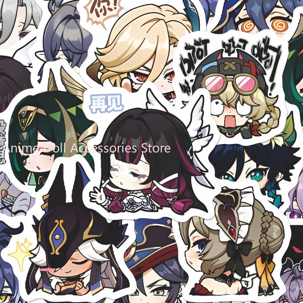 Laptop Original Accessories - 64 Stück Genshin Impact Moon Maiden