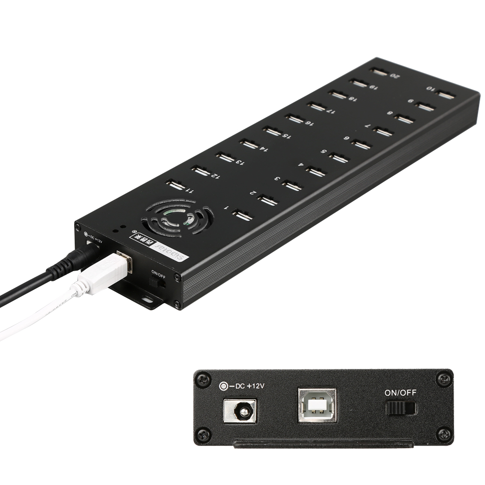 Sipolar A-805P 20-Port USB 2.0 – Usb Hub Bewertung und Preis