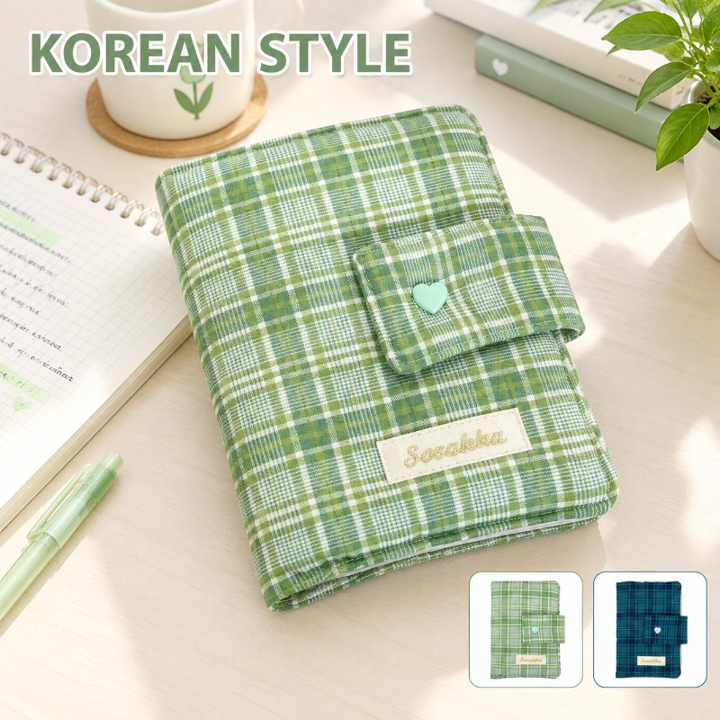 Grüner, weißer Gingham-Stoffbe – Laptop Sleeve Bewertung und Preis